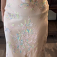Robe de soirée longue sirène colorée à paillettes, tenue de remise de diplôme fg8362