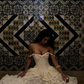 Vintage Ball Gown Off the Shoulder Satin Lace Prom Dress Wedding Dress fg8307