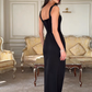Black Mermaid Sexy Long Formal Dress Evening Party Dresses  fg7763
