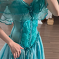 Robe de soirée longue sirène colorée à paillettes, tenue de remise de diplôme fg8362