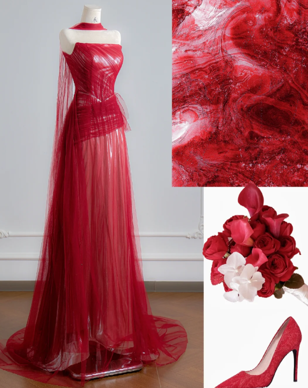 Buntes Meerjungfrau-Partykleid mit Pailletten und langen Abschlusskleidern fg8362