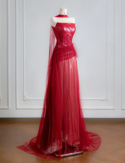 Buntes Meerjungfrau-Partykleid mit Pailletten und langen Abschlusskleidern fg8362