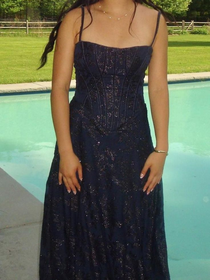 Classy A Line Spaghetti Straps Lace Prom Dresses 20th Birthday Outfits Graduation Dress fg8368