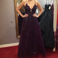 stunning evening dresses long appliqué elegant prom gown for women    fg4099