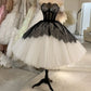 vintage prom dress, lace applique prom dresses, prom ball gown    fg2665