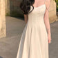 New Elegant Spaghetti Strap Evening Party Fashion Midi Dress For Women   fg3977