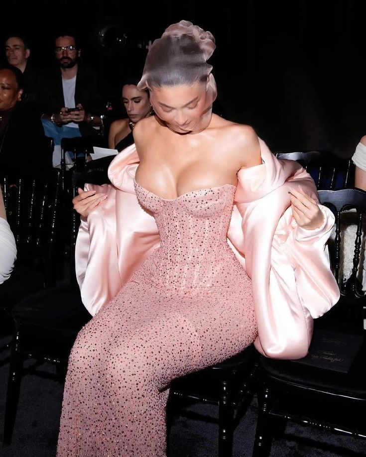 Strapless Ankle Length Evening Dress Woman Birthday Party Dress Celebrity Evening Party Outfit  fg8452