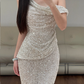 Sparkle Prom Party Dress Evening Dress Birthday Dress fg8614