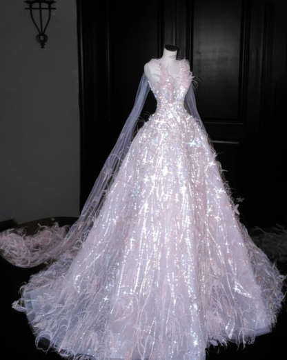 Buntes Meerjungfrau-Partykleid mit Pailletten und langen Abschlusskleidern fg8362