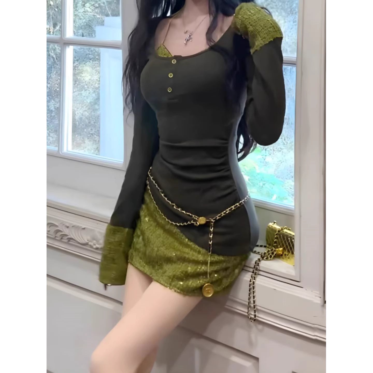 Women's casual dress  1000