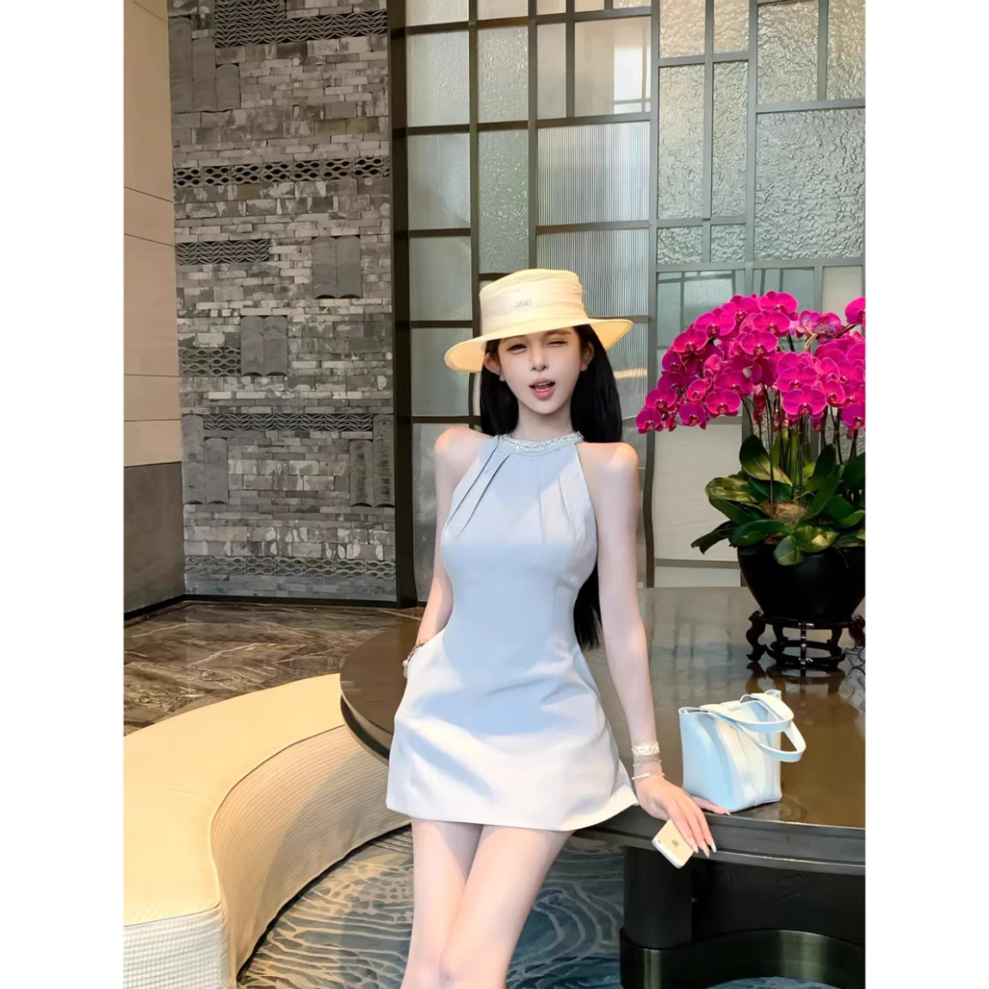 Women's casual dress  974