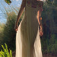 Bohemian Long Beach Dress for Women, Chic and Elegant Outfit with Spaghetti Straps, Princess Evening Gowns       fg6985