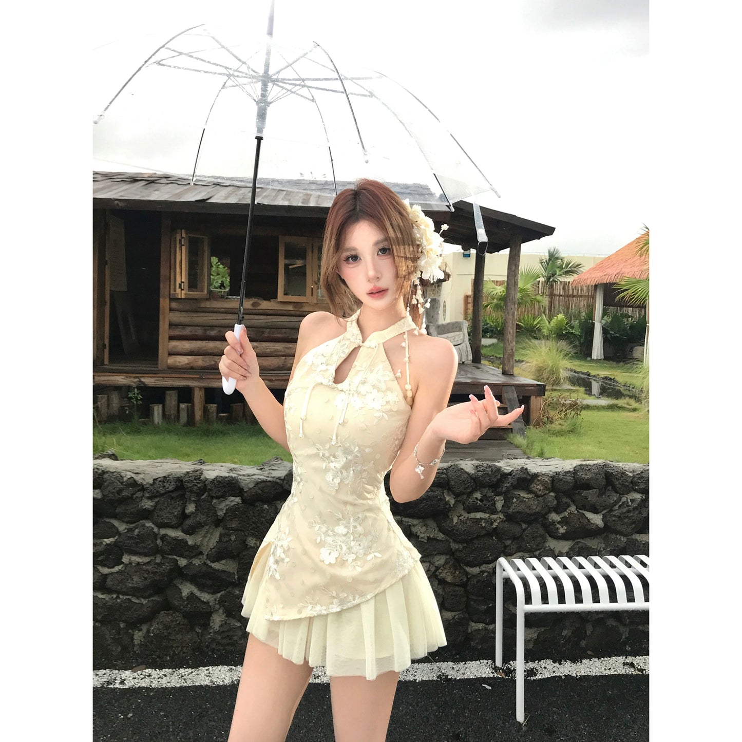 Robe de soirée longue sirène colorée à paillettes, tenue de remise de diplôme fg8362