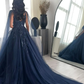 A-Linie Stickerei Pailletten Perlen Cocktail Ballkleid Abendkleid Formelle Anlässe Party für Frauen fg4412