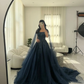A-Linie Stickerei Pailletten Perlen Cocktail Ballkleid Abendkleid Formelle Anlässe Party für Frauen fg4412