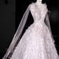 Buntes Meerjungfrau-Partykleid mit Pailletten und langen Abschlusskleidern fg8362