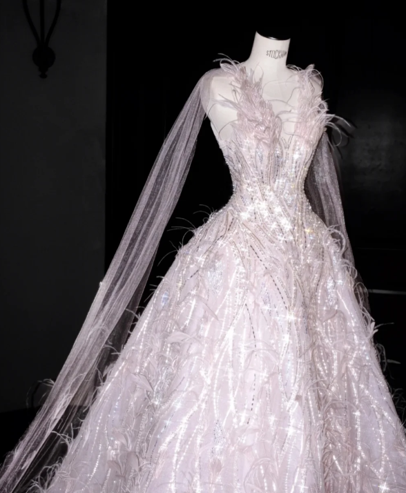 Buntes Meerjungfrau-Partykleid mit Pailletten und langen Abschlusskleidern fg8362