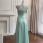 Mint Green Long Prom Dresses New Long Evening Gowns        fg7206