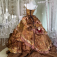 Ball Gown Brown Prom Party Dress Sweet 16 Birthday Dress fg8658