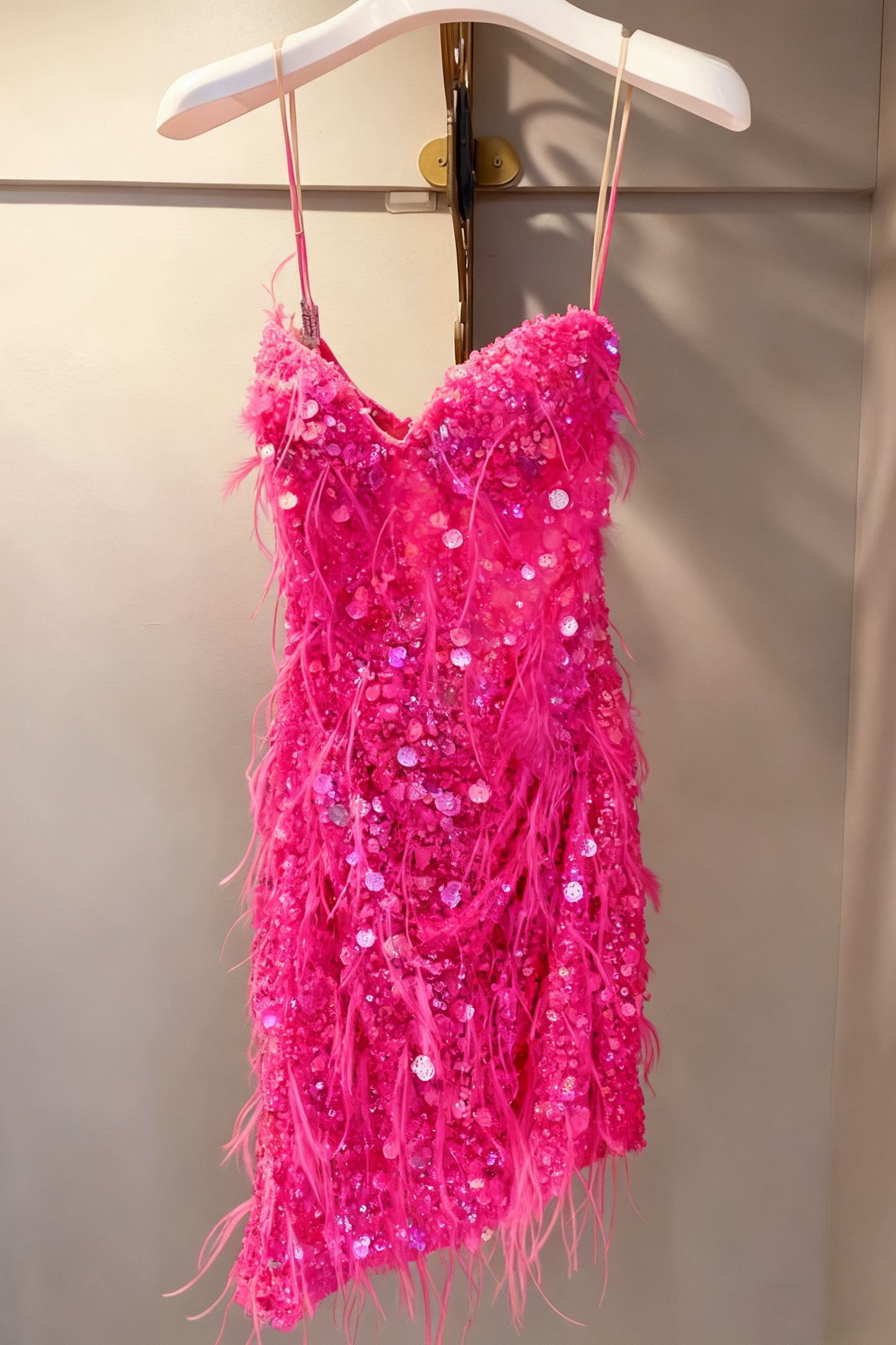 Sequin prom dresses, sheath short prom dresses    fg1195