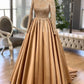 Champagne Prom Dresses, Formal Evening Dresses    fg1755