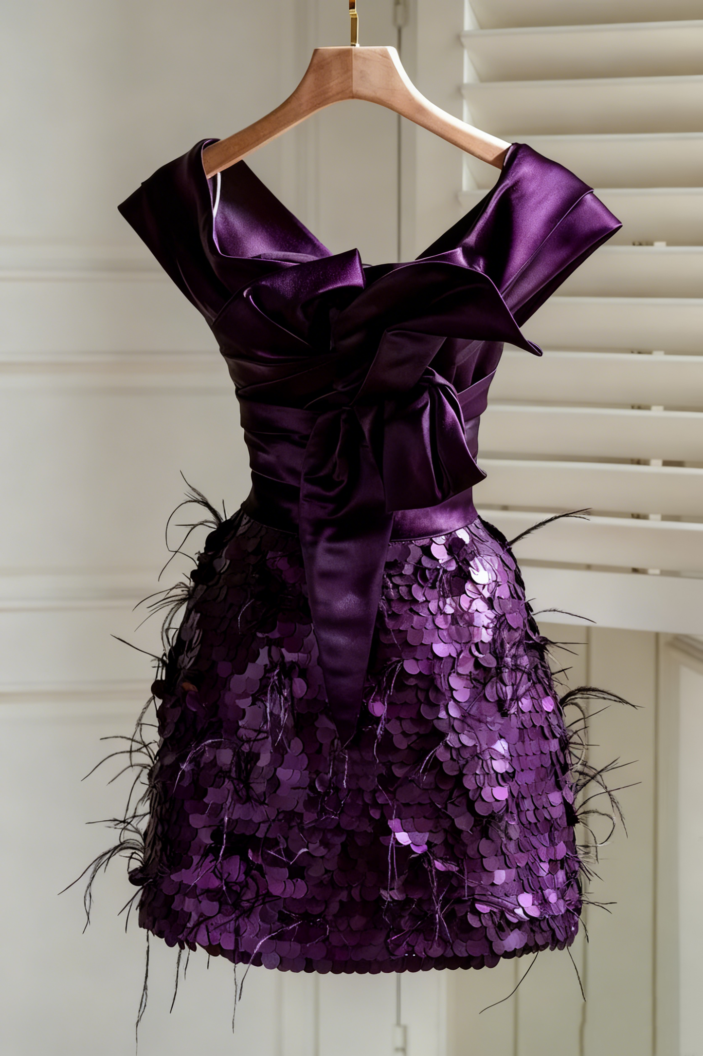 Schwarzes kurzes Partykleid Homecoming-Kleid fg2318