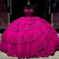 Luxury Red Quinceanera Dress with Crystal Beading Lace Appliques Sweet 16 15 Ball Gown          fg6302