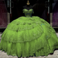 Luxury Red Quinceanera Dress with Crystal Beading Lace Appliques Sweet 16 15 Ball Gown          fg6302