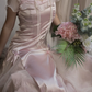 Baby pink vintage Evening Dresses        fg6691