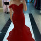 Yellow Mermaid Lace Evening Prom Dress, Long Party Formal Dresses      fg7181