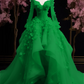 A Line Ball Gown Pink Prom Dress Long Evening Dress     fg7190
