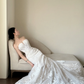 Luxury Women's Elegant Wedding Dresses Lace Side Split Sexy Princess Bridal Gown       fg7317