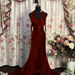 Grape Halter Prom Dresses Long Evening Party Dress    fg7348