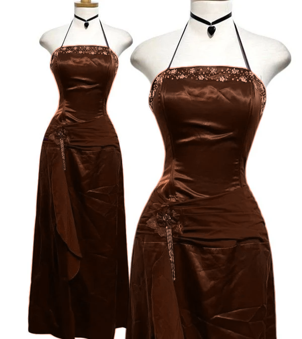 Halter Prom Party Dress Long Formal Evening Dress    fg7498
