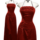Halter Prom Party Dress Long Formal Evening Dress    fg7498