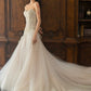 Robe de mariée longue sirène sexy, tenue de soirée fg7702