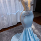 Langes verziertes Abendkleid, Brautkleid, Verlobungskleid fg3339